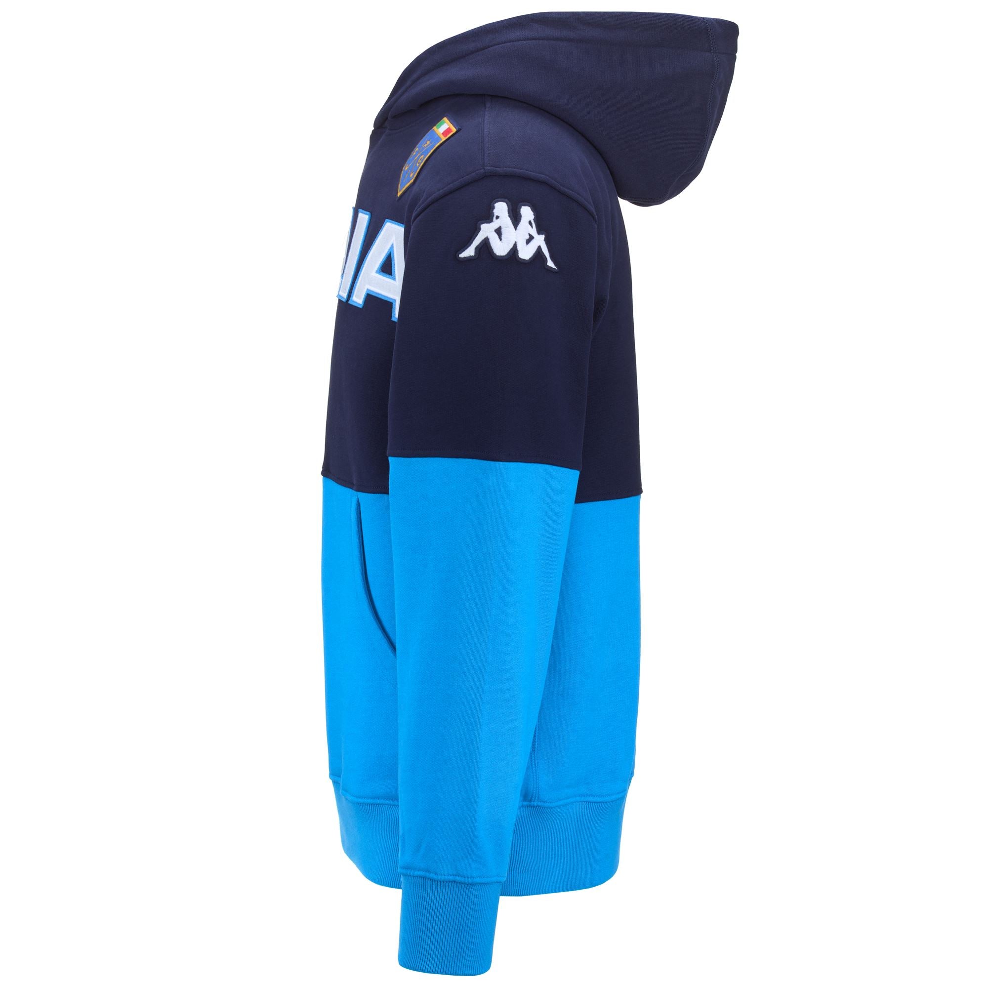 EROI HOOD ITALIA FIG - Fleece - Jumper - Unisex - BLUE MARINE-AZURE - Image 4