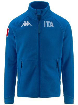 6CENTO 687N ITA - Fleece - Jacket - Man - BLUE BRILLIANT