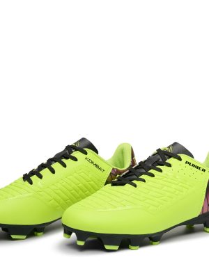 KOMBAT PLAYER BASE FG - Sport Shoes - Low Cut - Man - NEON YELLOW-BLACK