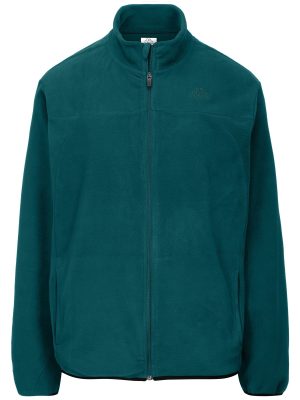 LOGO  SAURION SLIM - Fleece - Jacket - Man - GREEN JASPER