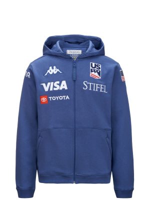 ARUFEOD US - Fleece - Jacket - Unisex - BLUE FIORD