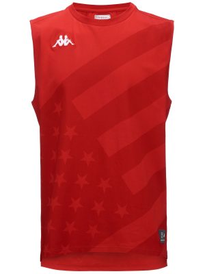 DRIDECA US - T-ShirtsTop - Tank - Unisex - RED RACING