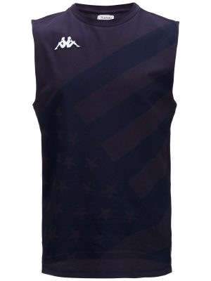 DRIDECA US - T-ShirtsTop - Tank - Unisex - BLUE DK NAVY