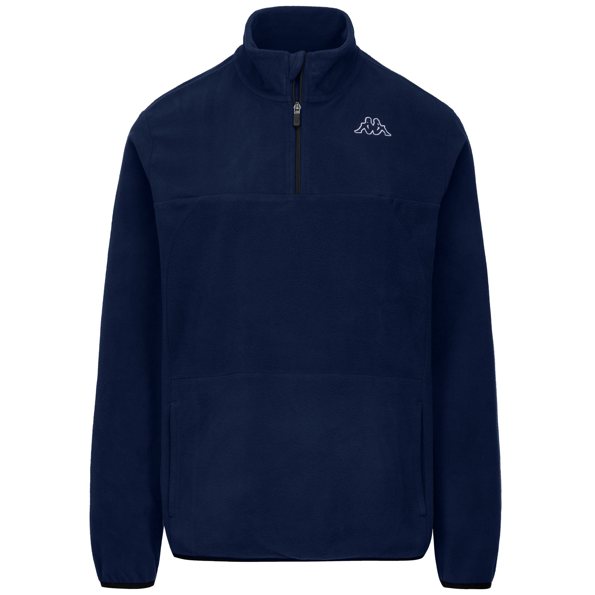 LOGO SAUSTE SLIM - Fleece - Jumper - Man - BLUE MARINE