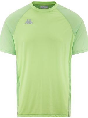 KOMBAT RUN FORO - Active Jerseys - Shirt - Man - GREEN PARADISE