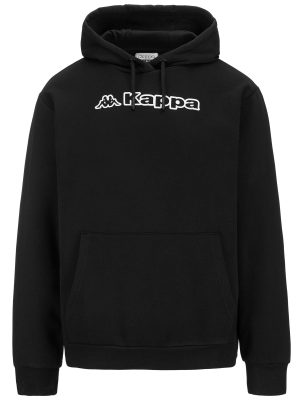 LOGO   FOGGHIO - Fleece - Hoodie - Man - BLACK