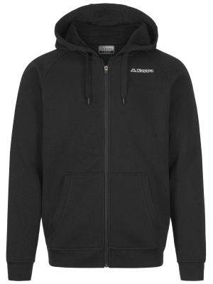 LOGO SUN OR - Fleece - Jacket - Man - BLACK