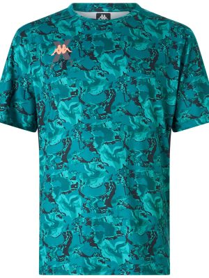 KOMBAT WKT GEKOVO - Active Jerseys - T-Shirt - Man - BLUE ALEXANDRITE-BLUE PETROL-GREEN BLUISH-GREEN LATIGO-BLACK