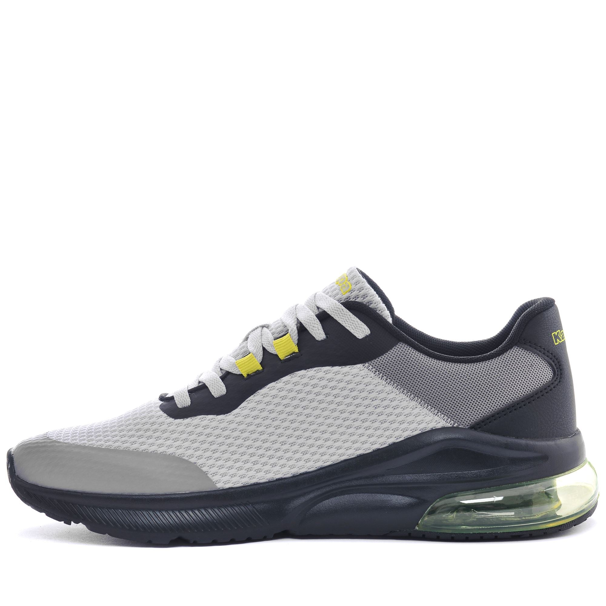 LOGO SUBBLE - Sneakers - Low Cut - Unisex - GREY LT LEAD-NEON LIME - Image 4