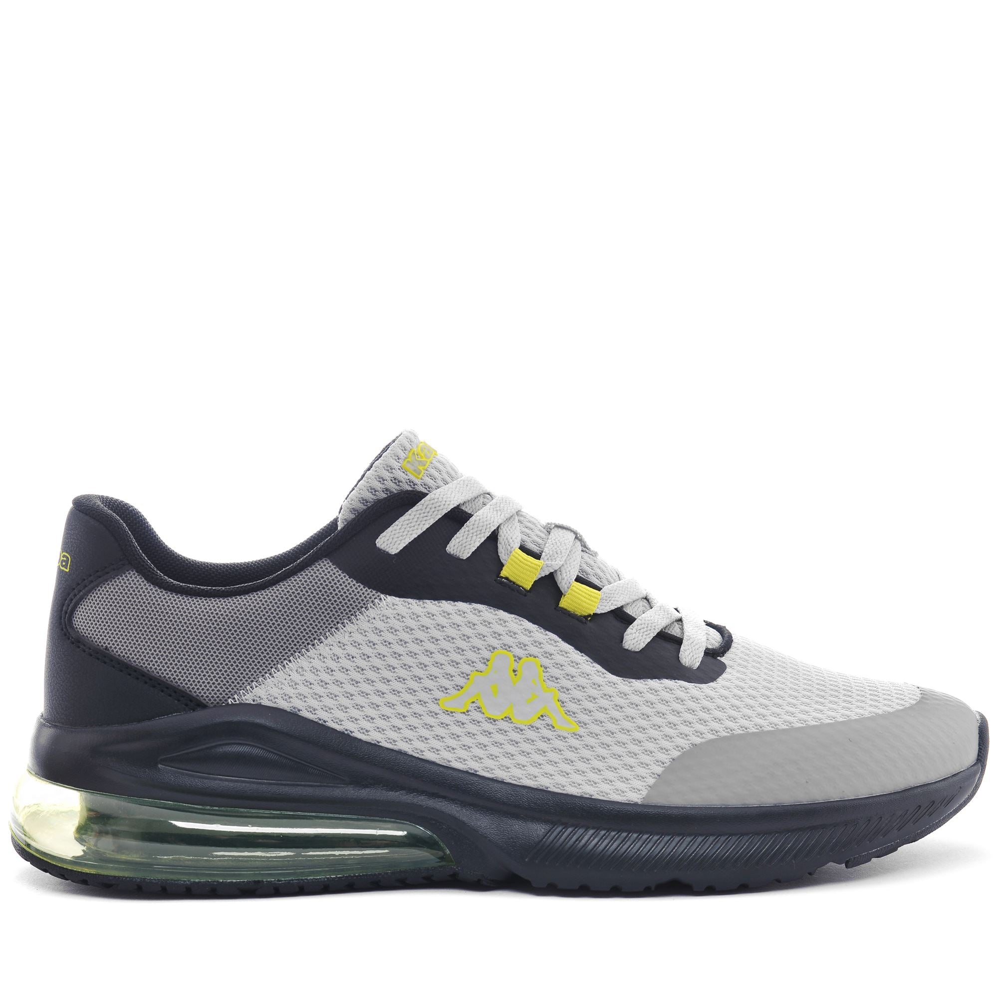 LOGO SUBBLE - Sneakers - Low Cut - Unisex - GREY LT LEAD-NEON LIME - Image 2