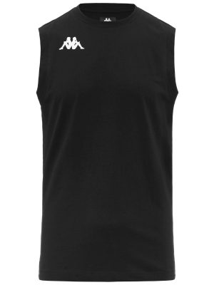 KAPPA4FOOTBALL FREJI - T-ShirtsTop - Tank - Man - BLACK