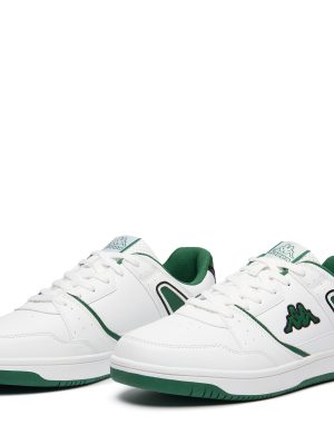 LOGO  MADLEY - Sneakers - Low Cut - Unisex - WHITE-GREEN EDEN