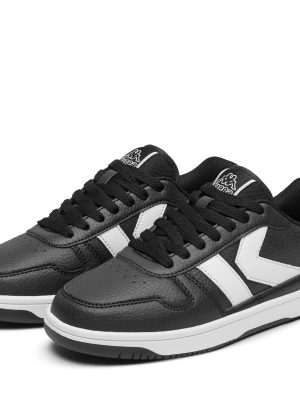 LOGO  KARUSHI - Sneakers - Low Cut - Unisex - BLACK-WHITE