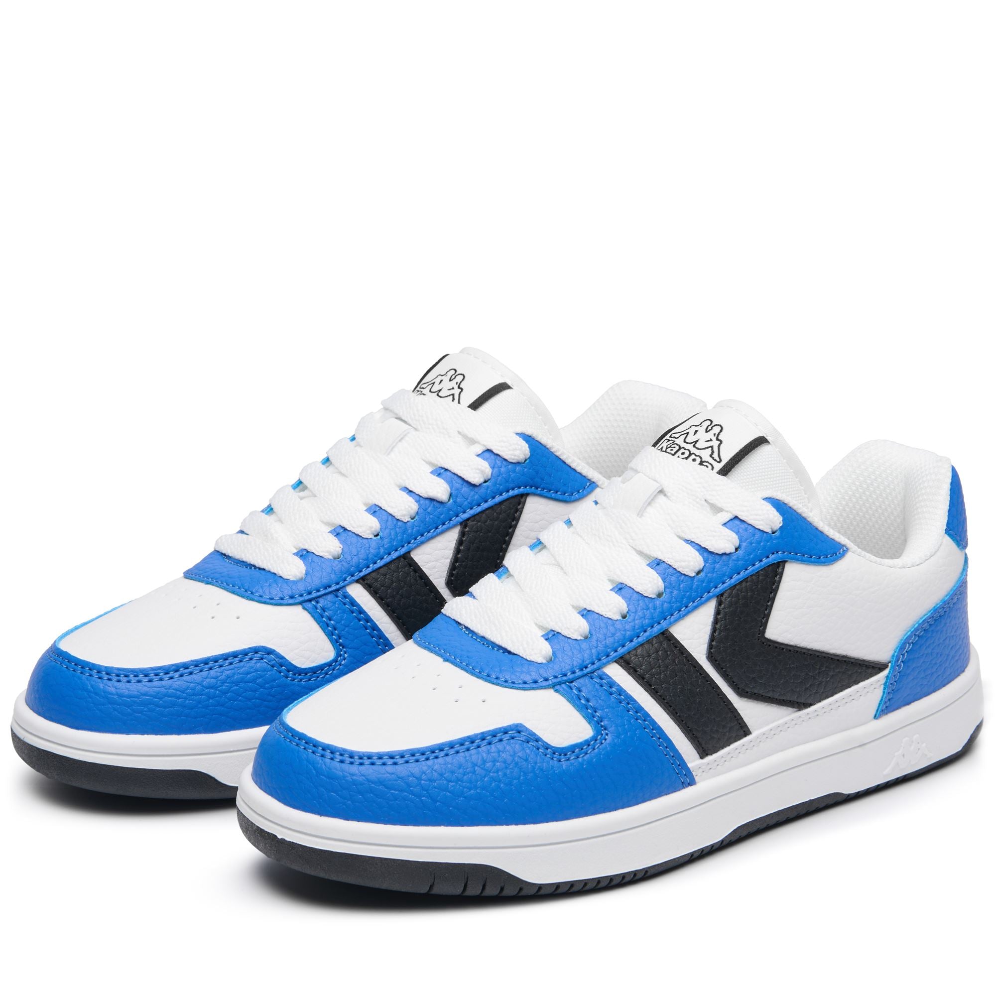 LOGO KARUSHI - Sneakers - Low Cut - Unisex - WHITE-BLUE SAPPHIRE