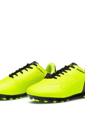 KOMBAT  PLAYER BASE AG - Sport Shoes - Low Cut - Man - NEON YELLOW-BLACK