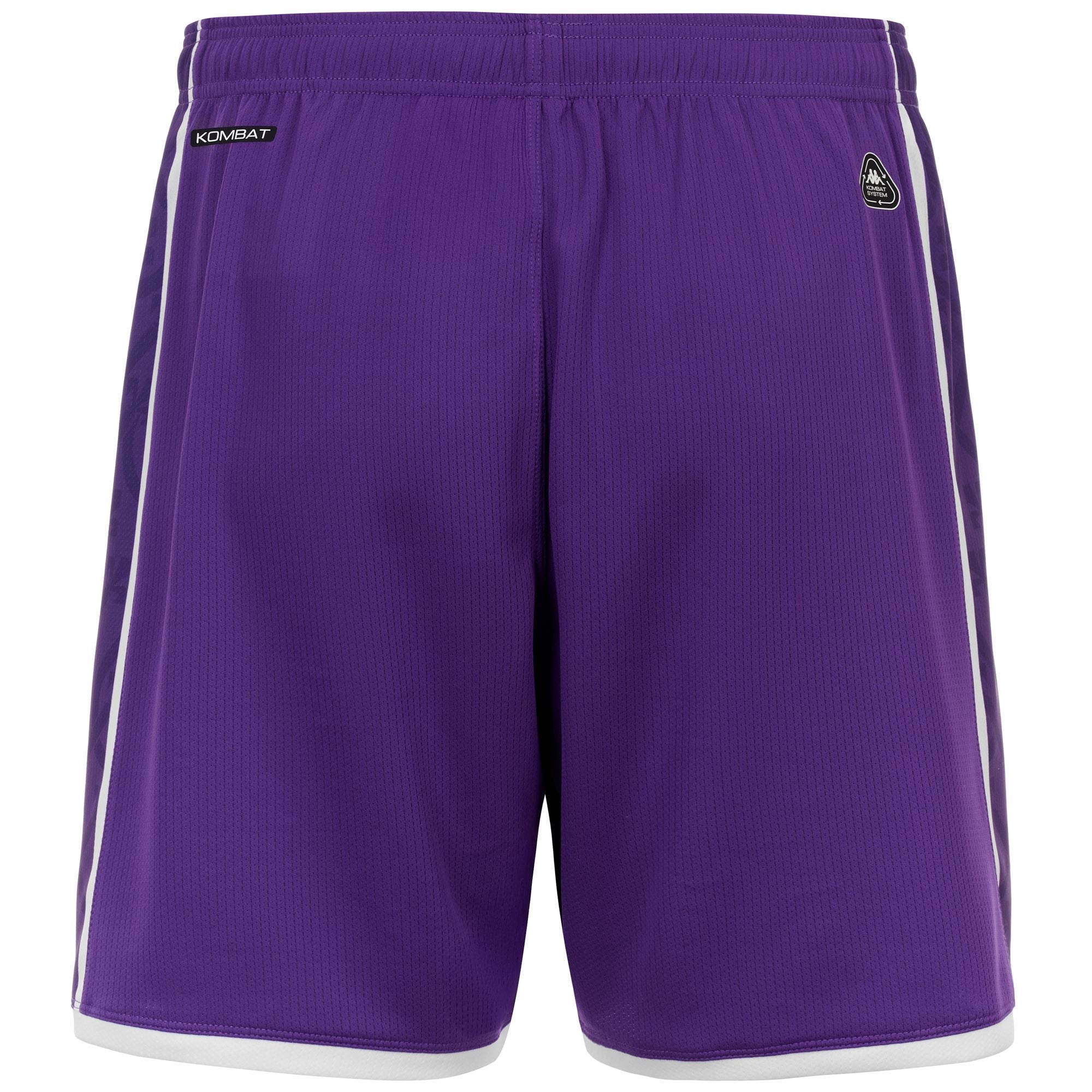 KOMBAT RYDER 2026 FIORENTINA - Shorts - Sport Shorts - Man - VIOLET TILLANDSIA-WHITE - Image 3