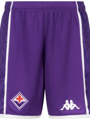 KOMBAT RYDER 2026 FIORENTINA - Shorts - Sport Shorts - Man - VIOLET TILLANDSIA-WHITE