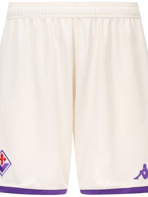 KOMBAT RYDER 2026 FIORENTINA - Shorts - Sport Shorts - Man - WHITE WHISPER-VIOLET TILLANDSIA