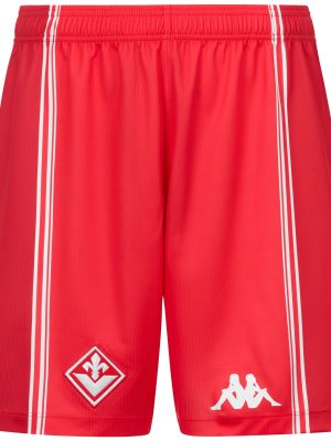 KOMBAT RYDER 2026 FIORENTINA - Shorts - Sport Shorts - Man - RED-RED RACING-WHITE
