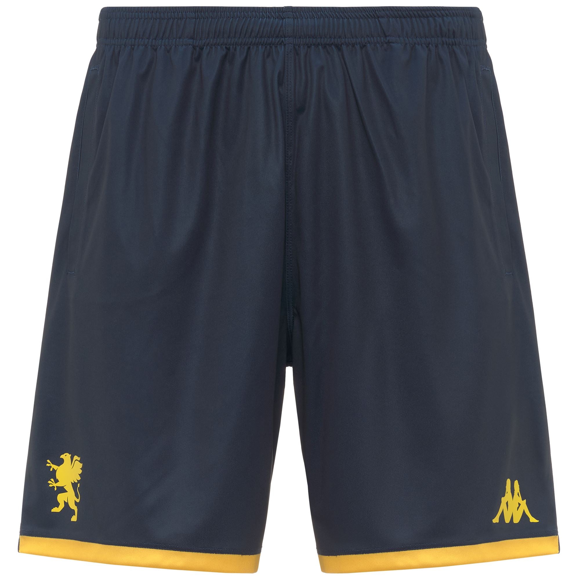 MOVIO GENOA - Shorts - Sport Shorts - Man - BLUE DK-YELLOW DANDELION