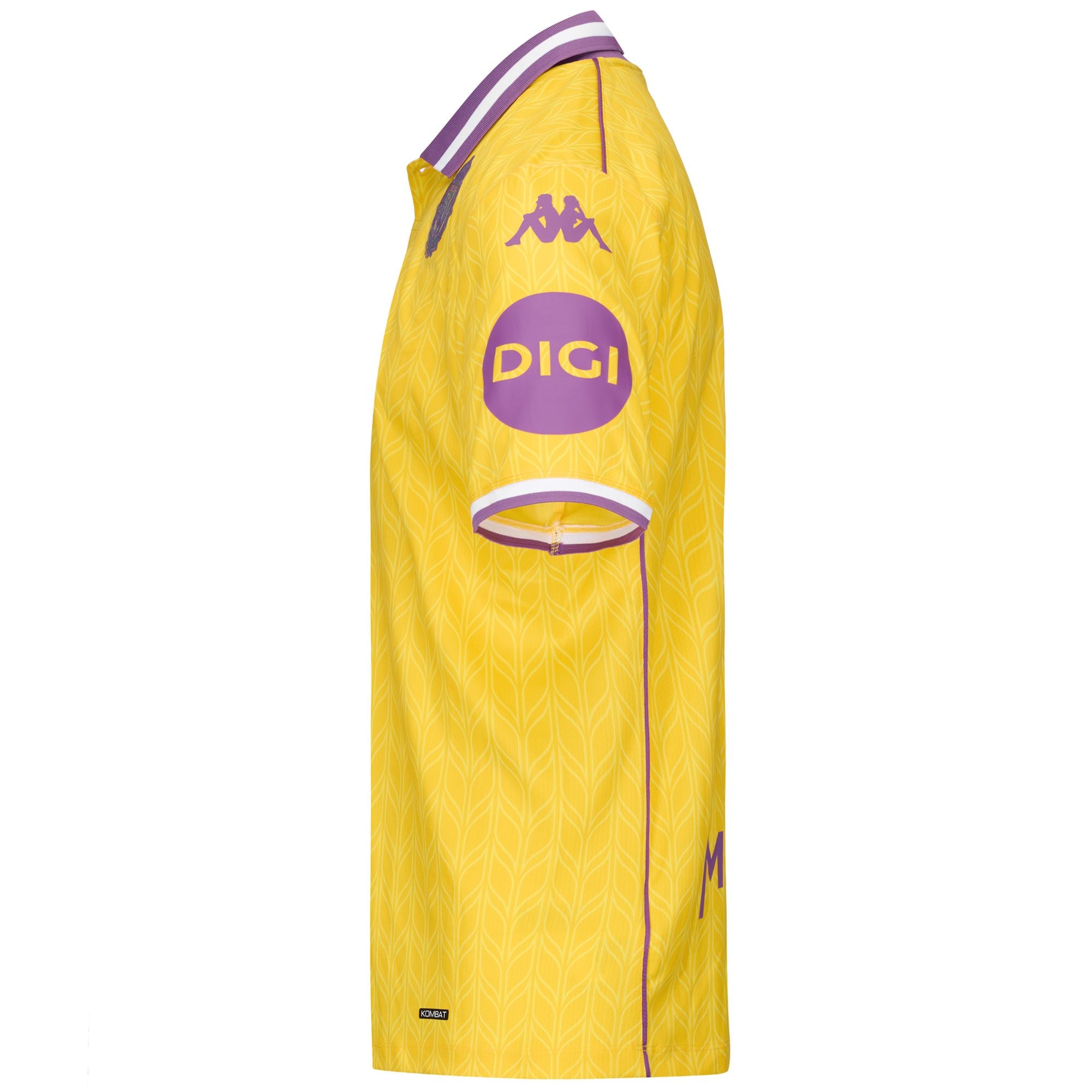 KOMBAT 2026 THIRD REAL VALLADOLID - Active Jerseys - Shirt - Man - YELLOW-VIOLET-WHITE-SPONSOR 2 - Image 4