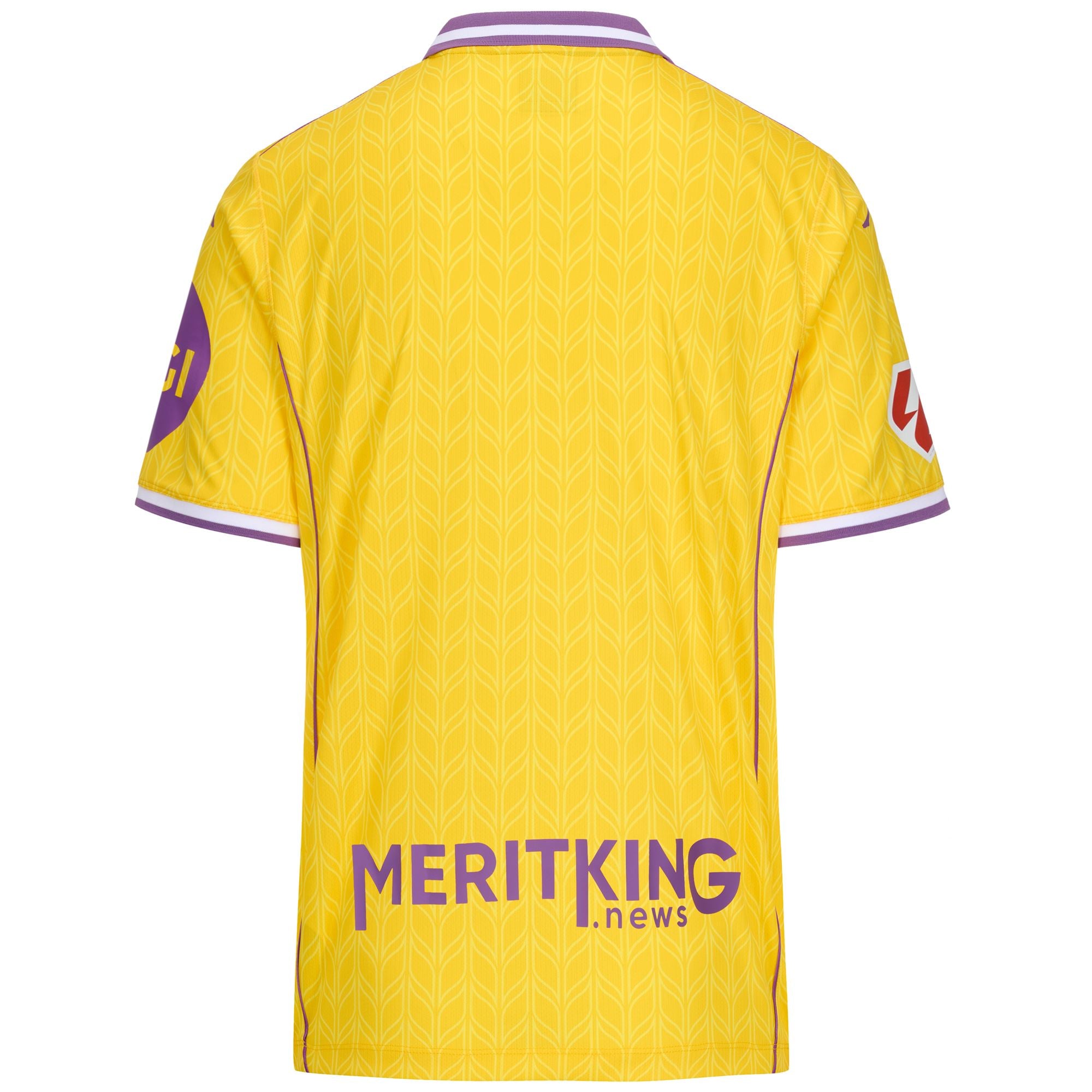 KOMBAT 2026 THIRD REAL VALLADOLID - Active Jerseys - Shirt - Man - YELLOW-VIOLET-WHITE-SPONSOR 2 - Image 3