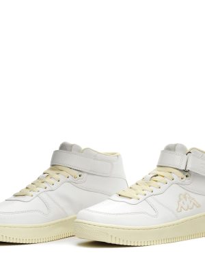 LOGO MASERTA MD V - Sneakers - Mid Cut - Unisex - WHITE-WHITE OFF