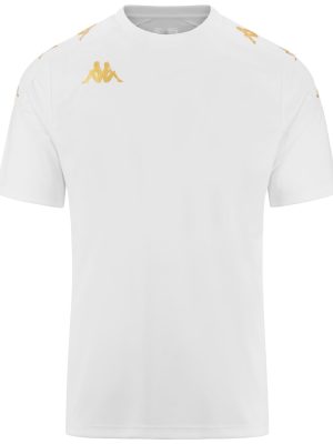 KAPPA4FOOTBALL GIANTO - Active Jerseys - Shirt - Man - WHITE