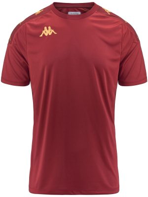 KAPPA4FOOTBALL GIANTO - Active Jerseys - Shirt - Man - RED GRANATA-BROWN BORDEAUX