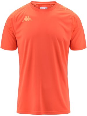 KAPPA4FOOTBALL GIANTO - Active Jerseys - Shirt - Man - ORANGE FLAME