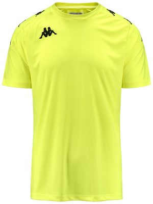 KAPPA4FOOTBALL GIANTO - Active Jerseys - Shirt - Man - NEON YELLOW