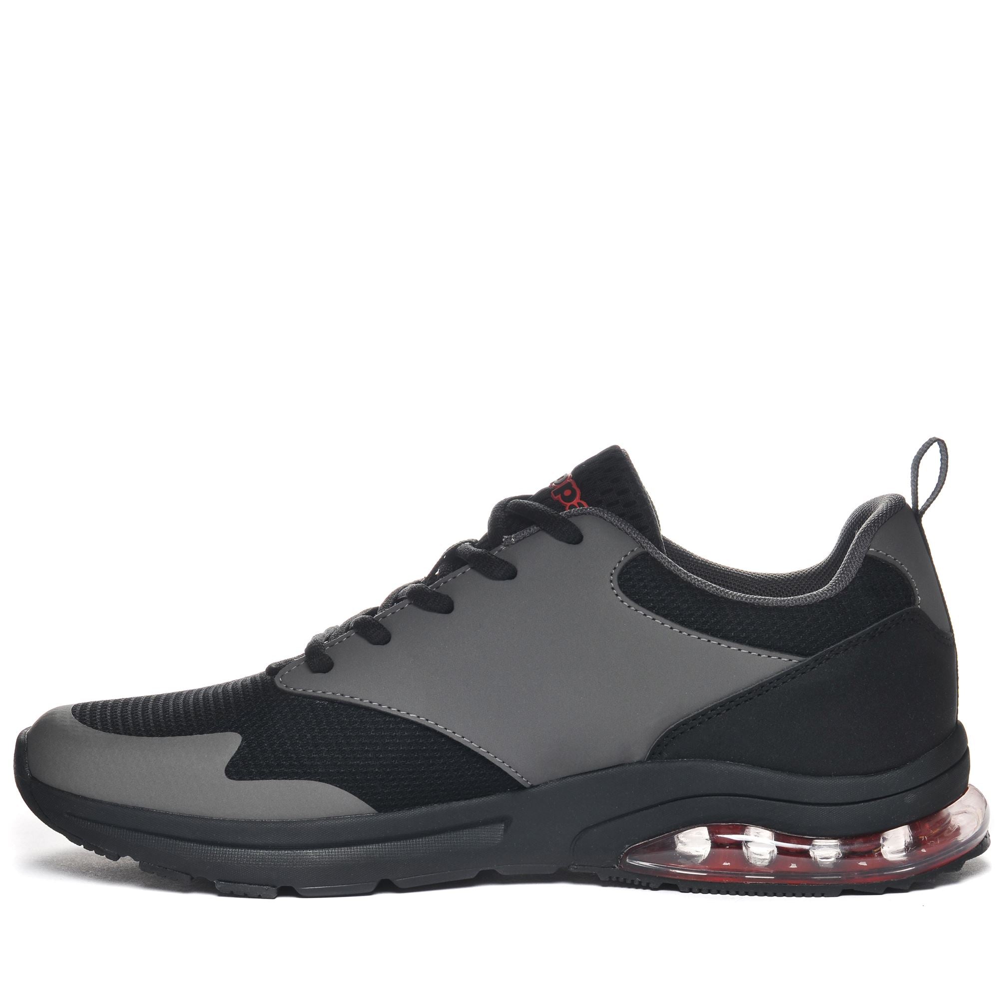LOGO MYAGI - Sneakers - Low Cut - Man - BLACK-GREY DK-RED - Image 4