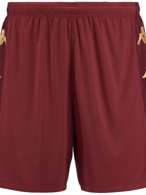KAPPA4FOOTBALL GONDO - Shorts - Sport Shorts - Man - RED GRANATA-BROWN BORDEAUX