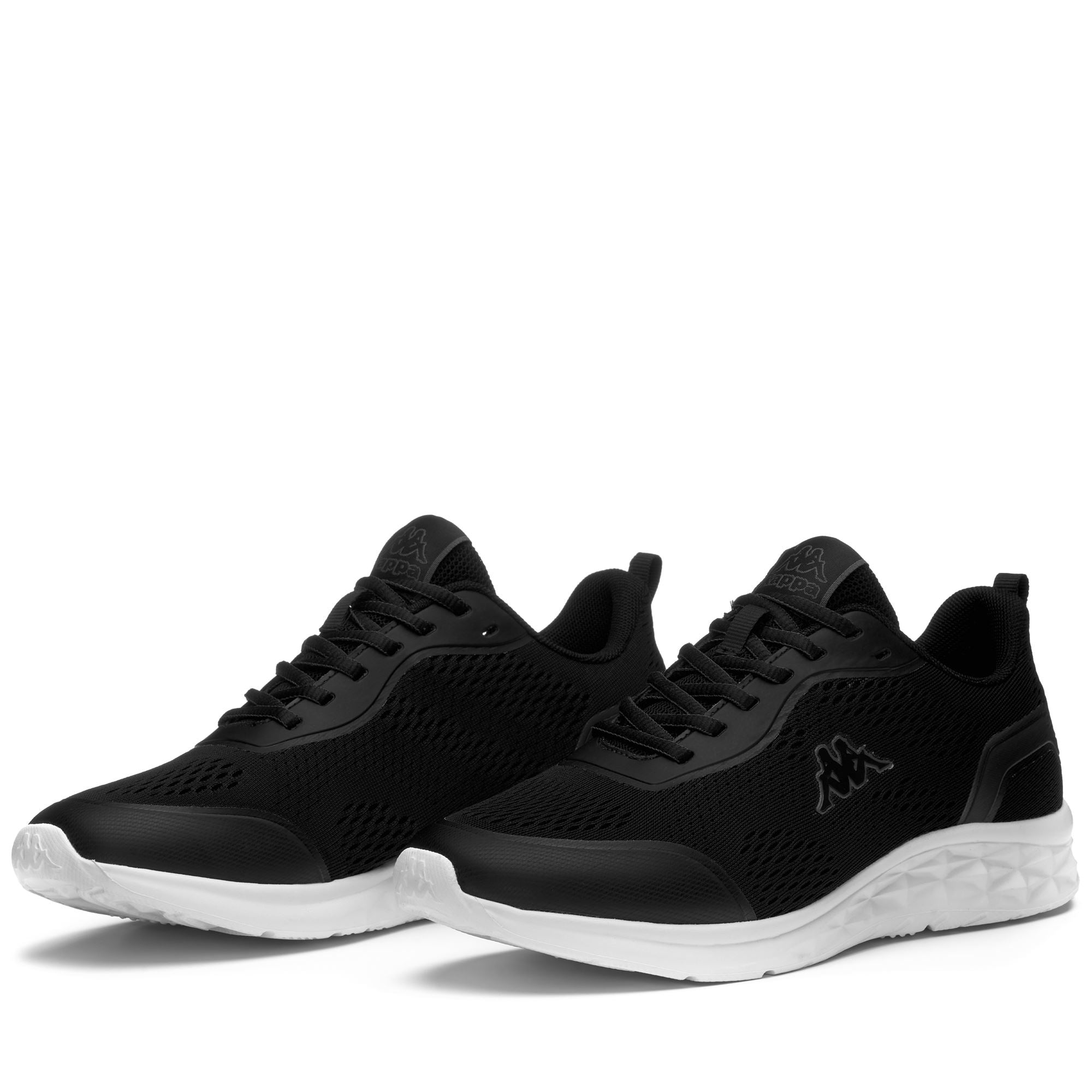 LOGO ROOCKEY - Sneakers - Low Cut - Unisex - BLACK-WHITE