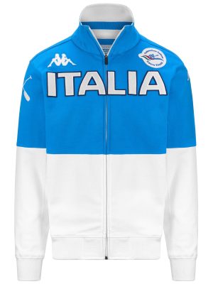 EROI JKT ITALIA FICK - Fleece - Jacket - Man - AZURE-WHITE