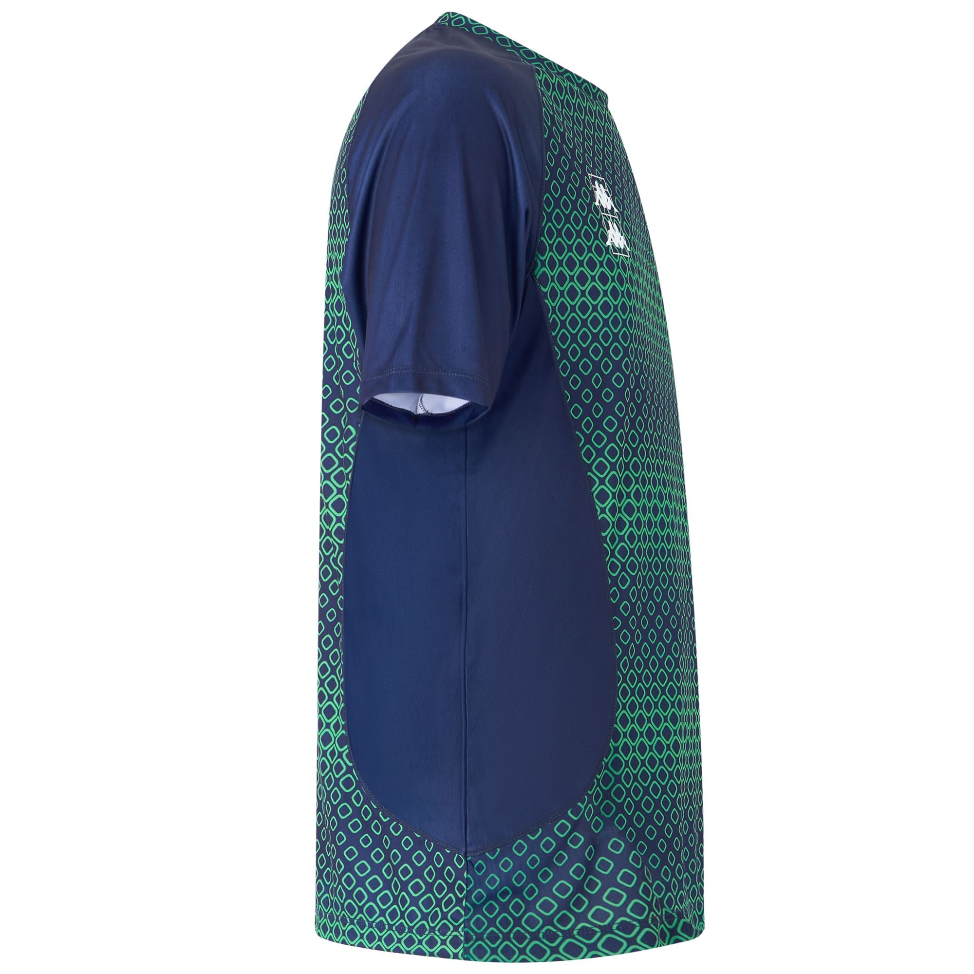 KOMBAT PADEL FUGOSI - Active Jerseys - Shirt - Man - BLUE TWILIGHT-BLUE SAPPHIRE-GREEN FLUO - Image 2