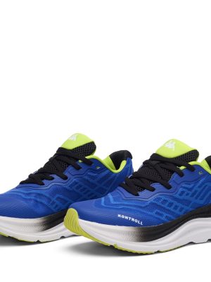 KONTROLL - Sport Shoes - Low Cut - Unisex - BLUE ROYAL-GREEN LIME PUNCH