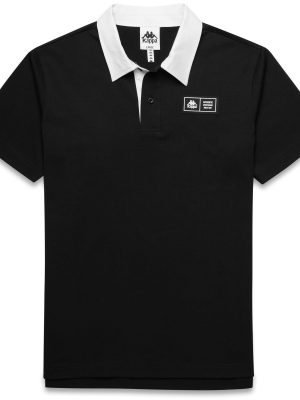 NILDE - Polo Shirts - Polo - Man - Black-White