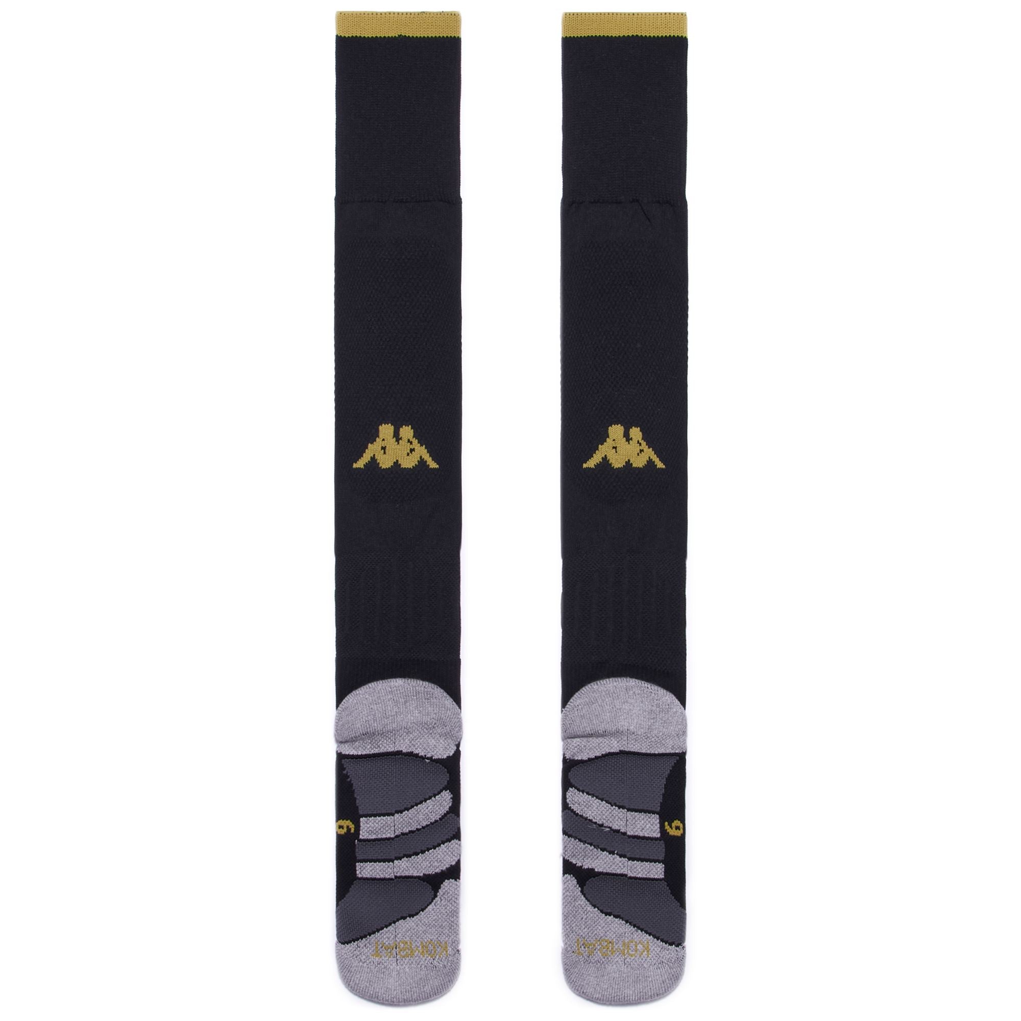 KOMBAT SPARK PRO 1PACK GENOA - Socks - Knee High Sock - Man - BLACK-YELLOW GOLD RICH - Image 3