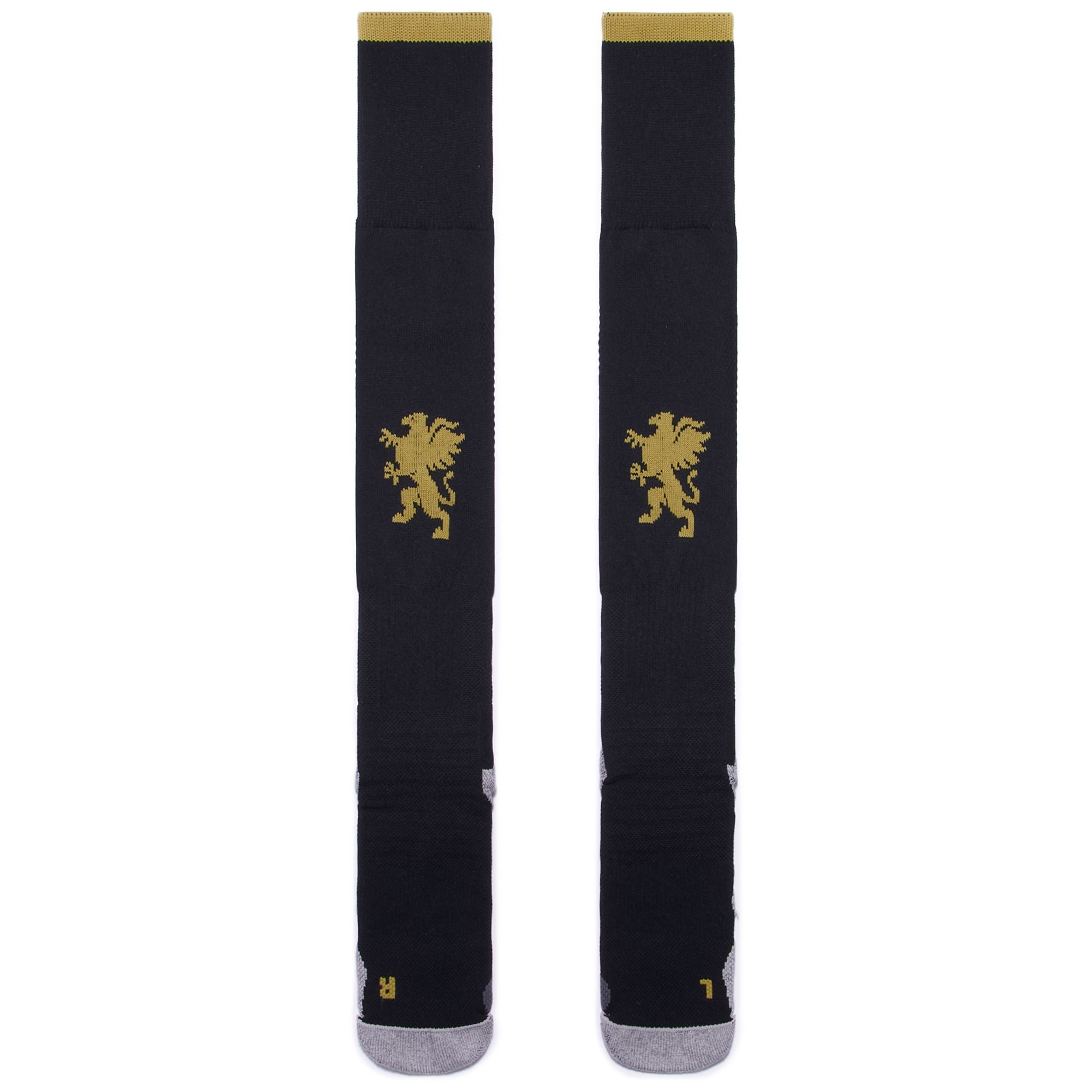 KOMBAT SPARK PRO 1PACK GENOA - Socks - Knee High Sock - Man - BLACK-YELLOW GOLD RICH - Image 2