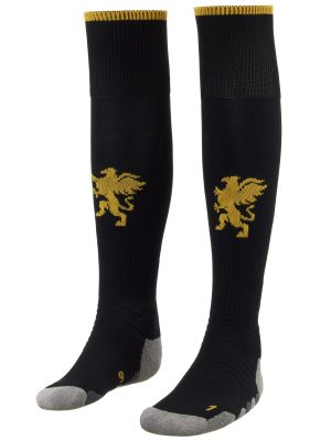 KOMBAT SPARK PRO 1PACK GENOA - Socks - Knee High Sock - Man - BLACK-YELLOW GOLD RICH