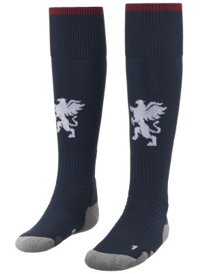 KOMBAT SPARK PRO 1PACK GENOA - Socks - Knee High Sock - Man - BLUE DK-RED DK DAHLIA