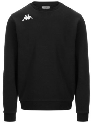 KAPPA4TRAINING BAVIO - Fleece - Jumper - Man - BLACK