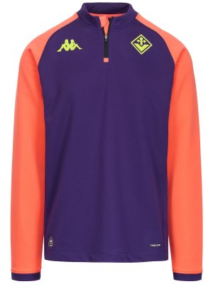 MUZIRA PRO FIORENTINA - Fleece - Jumper - Man - VIOLET MD-RED LIVING