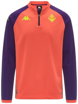 MUZIRA PRO FIORENTINA - Fleece - Jumper - Man - RED LIVING-VIOLET MD