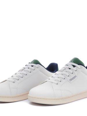 LOGO TANGO - Sneakers - Low Cut - Unisex - WHITE-GREEN DK