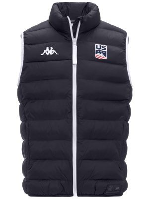 661 USA US - Jackets - Vest - Unisex - Blue Baritone-White-BLUE BARITONE