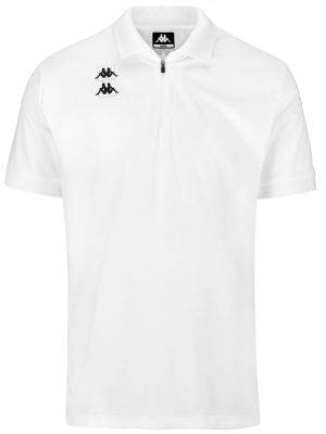 KOMBAT PADEL FEPADO - Polo Shirts - Polo - Man - WHITE-YELLOW LT SULPHUR