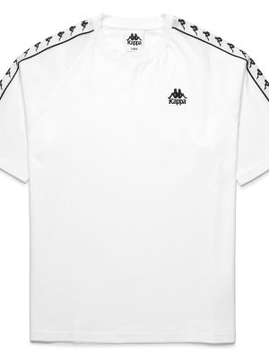 222 BANDA  NINON - T-ShirtsTop - T-Shirt - Man - WHITE-BLACK