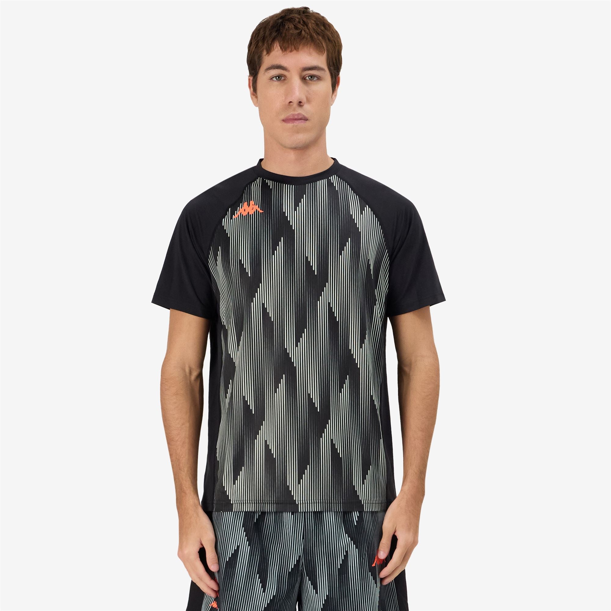 KOMBAT GILON - Active Jerseys - Shirt - Man - BLACK-GREY BEAUTY-GREY BARELY - Image 5